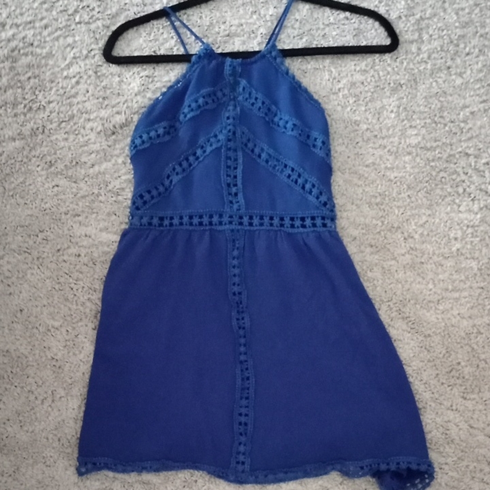 Lulu's Blue Dress Size M